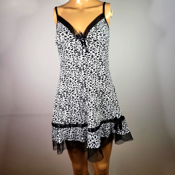 Black lingerie Babydoll set - Picture 1 of 4